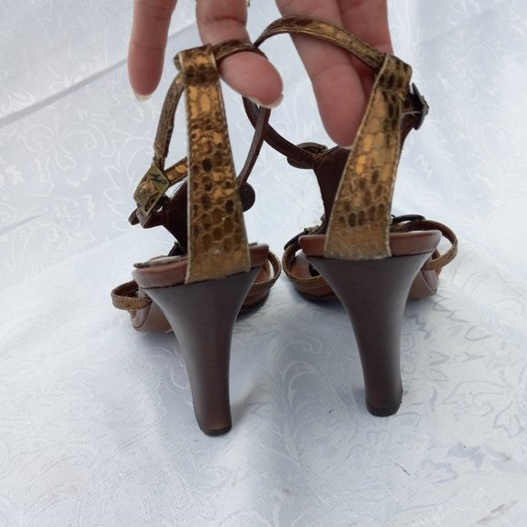 J. Vincent Embellished Mackenzie Heeled Sandals 6.5 - Picture 6 of 13
